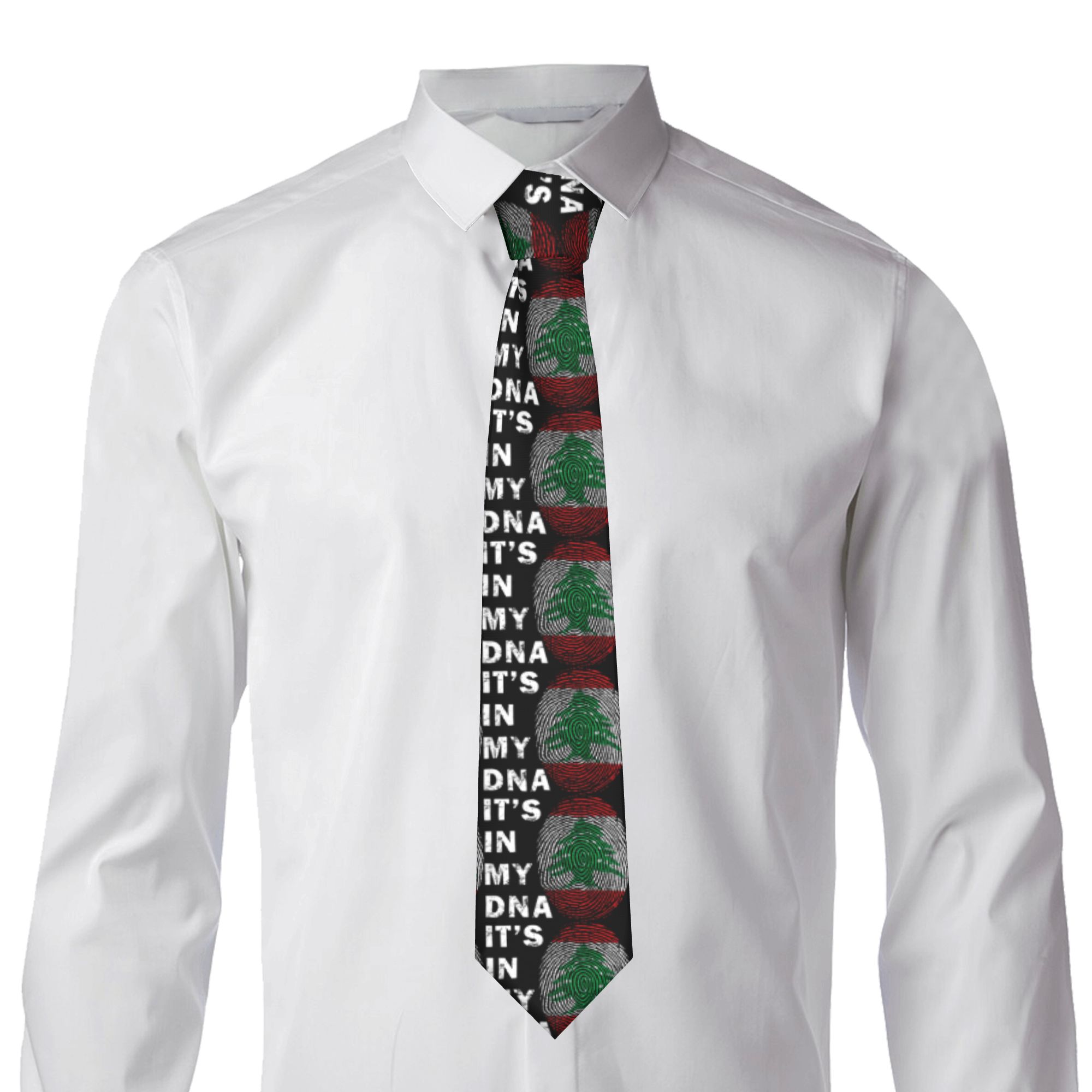 Mens Tie Lebanon in My DNA Leb - огляд і ціна Men Accessories Lebanon