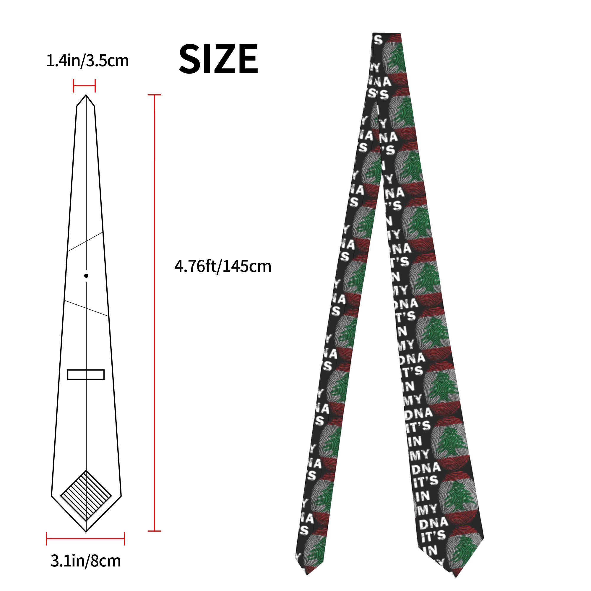Mens Tie Lebanon in My DNA Leb - огляд і ціна Men Accessories Lebanon