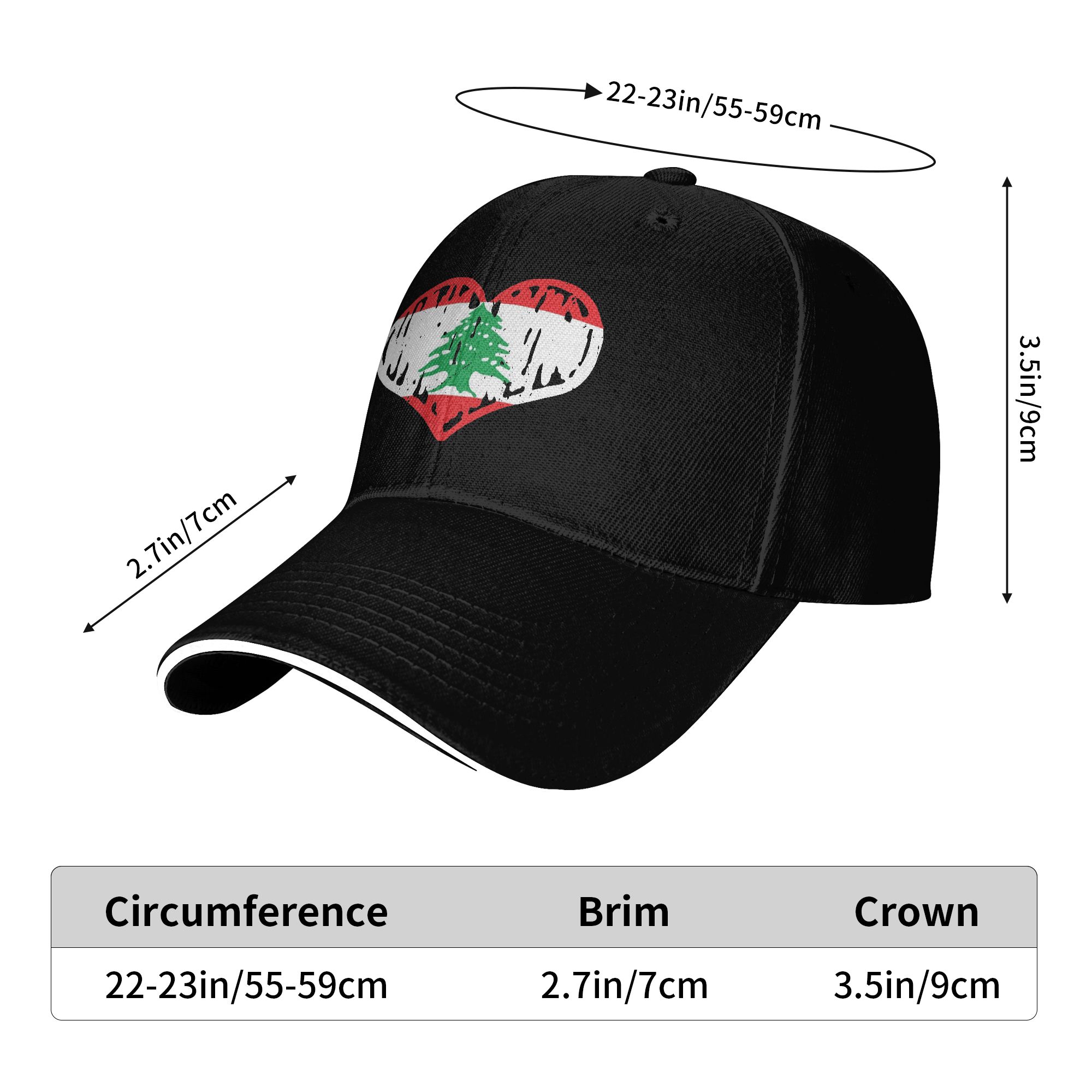 Lebanon Flag Heart Accessories - огляд і ціна Men Accessories Lebanon