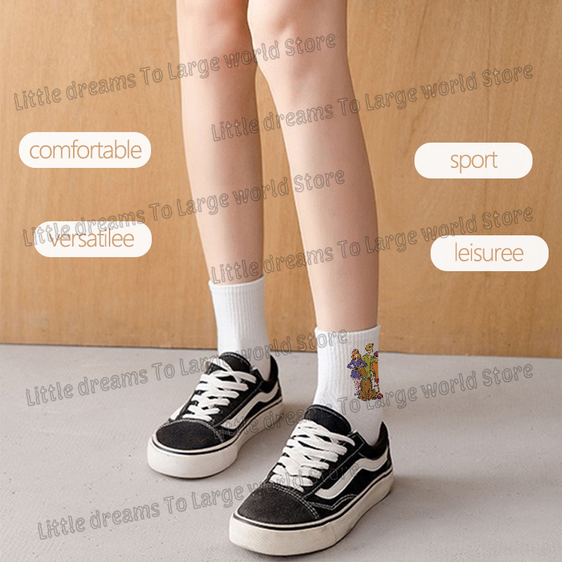 Scooby Doo Cotton Socks Women  - огляд і ціна Men Accessories For Birthday Gift