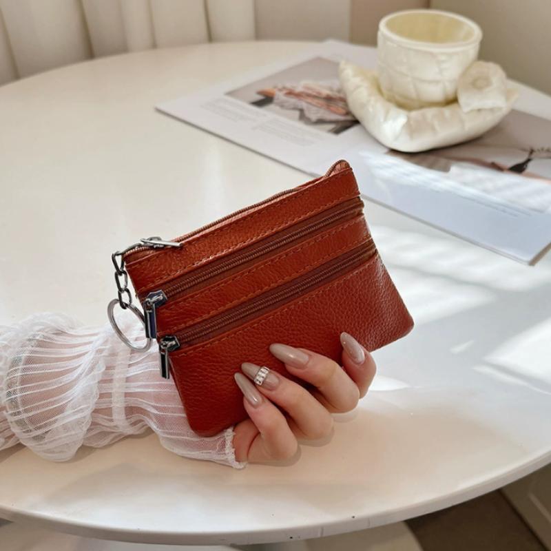 PU Leather Portable Coin Purse - огляд і ціна Coin Holder Men