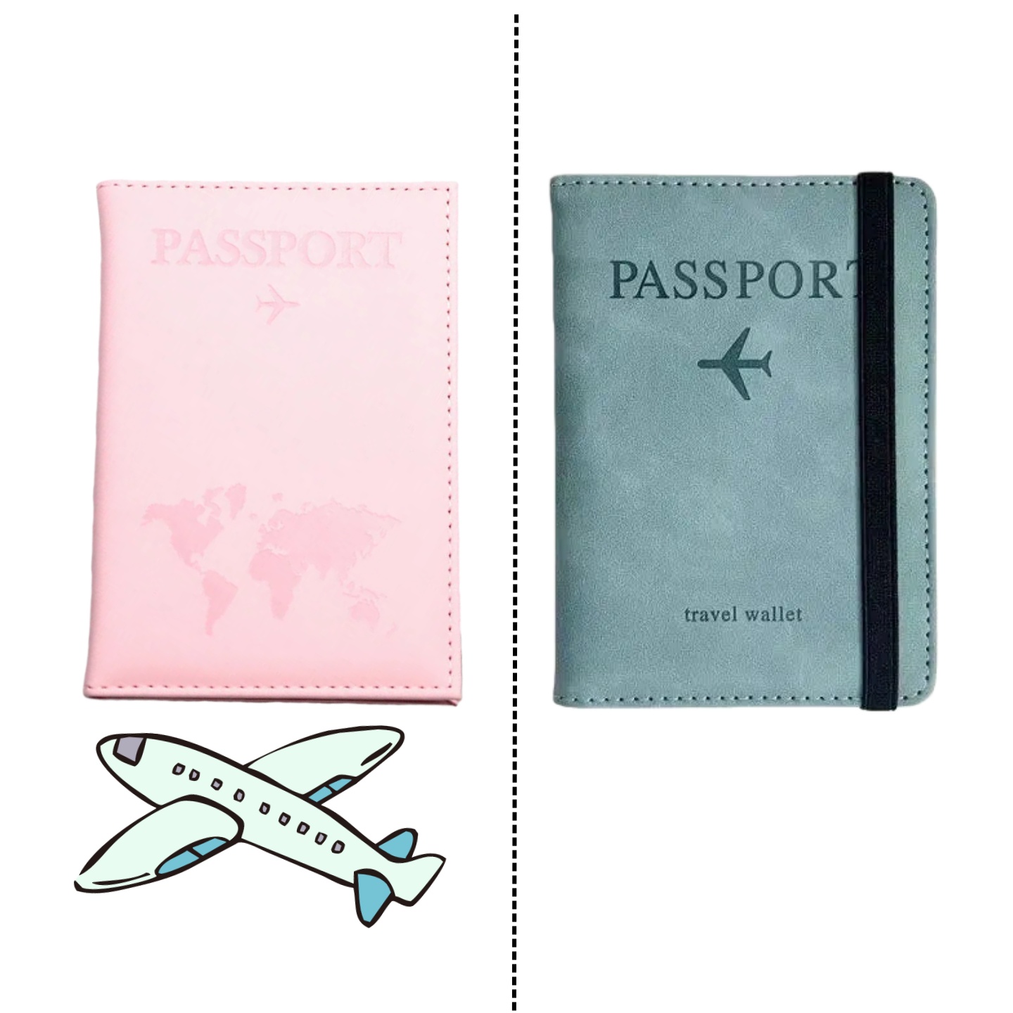 Vintage RFID Passport Cover fo - огляд і ціна Men'S Accessories Wallet