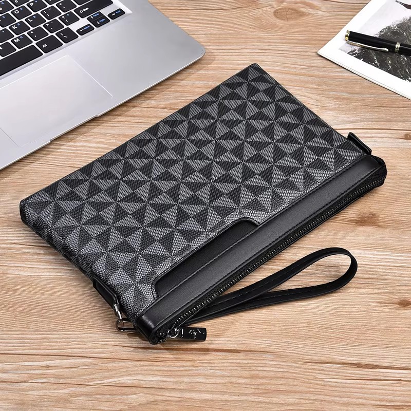 Men Wallet Clutch Bag Leather  - огляд і ціна Coin Holder Men