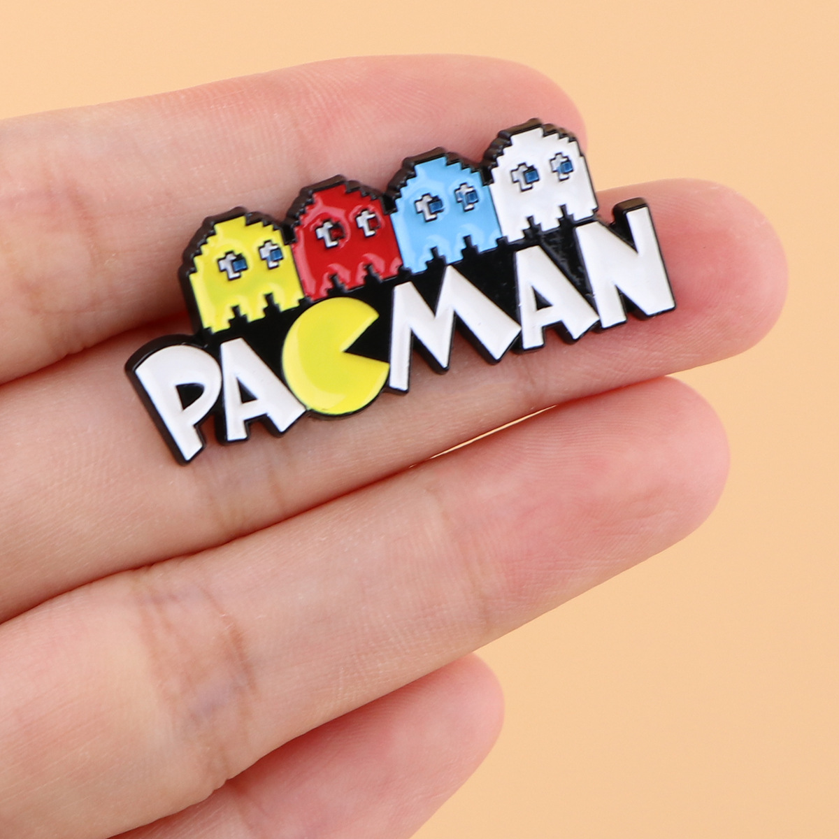Pac-Man Game Brooch Pin Badge  - огляд і ціна Men'S Accessories Backpack