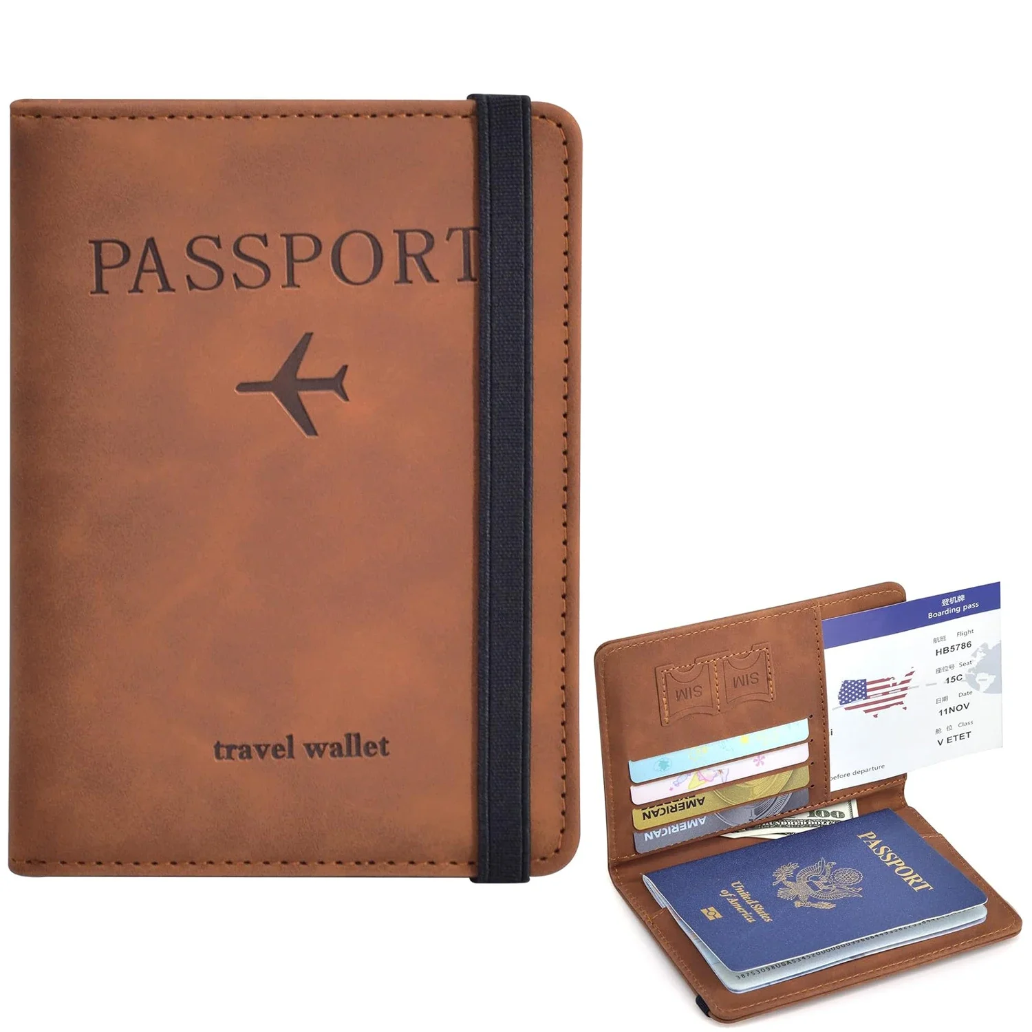 Passport Holder for Travel Ess - огляд і ціна Men'S Accessories Essentials